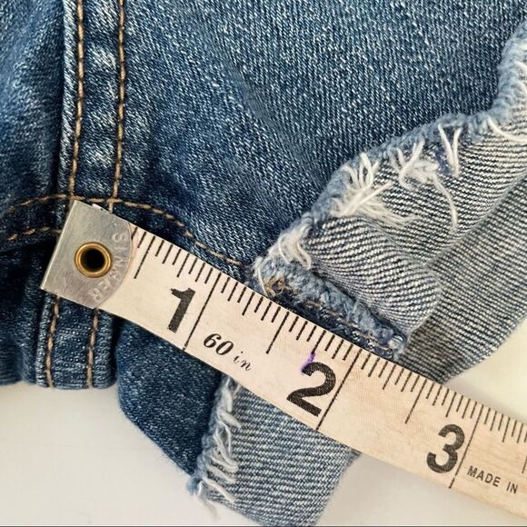 Hollister ~ High Rise Denim Shorts ~ size 27 - Picture 7 of 7